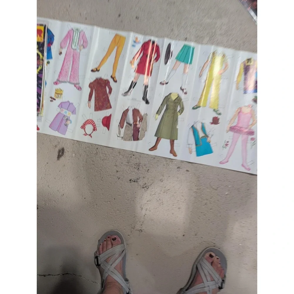 Betsy McCall Vintage Paper Dolls Clothing Items Cut & Uncut Lot w Box